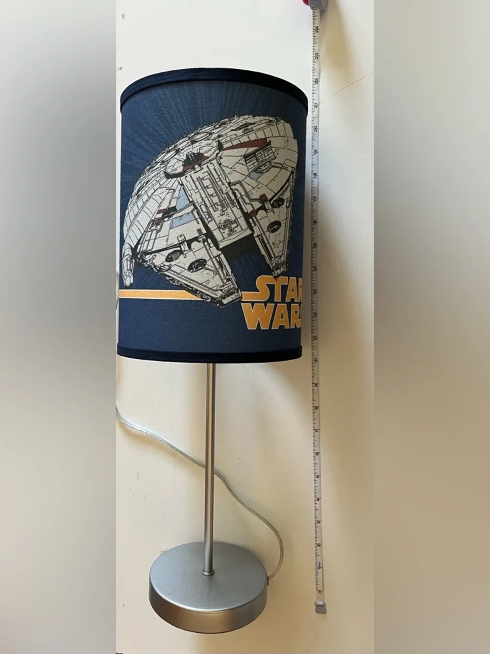 Star Wars Millennium Falcon table top plug in lamp light kids room decor